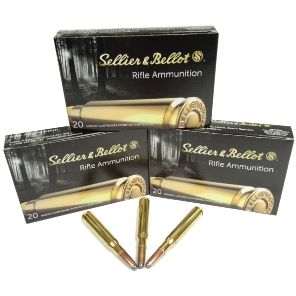 Amunicja kal. .30-06 Spring. SP 11.7g S&B